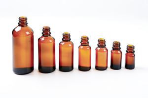 5ml 10ml 15ml 30ml 50ml 100ml Amber Glass Bottle