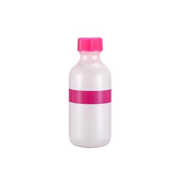 Boston Glass Bottle With Cap
