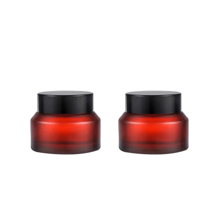 30g Angled Shoulder Cosmetic Glass Jar